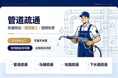 阳曲管道疏通
