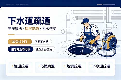 阳曲下水道疏通