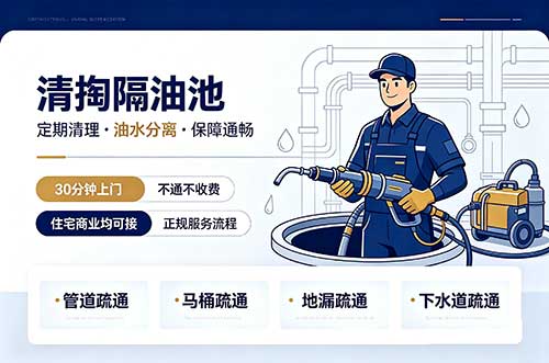 阳曲清掏隔油池